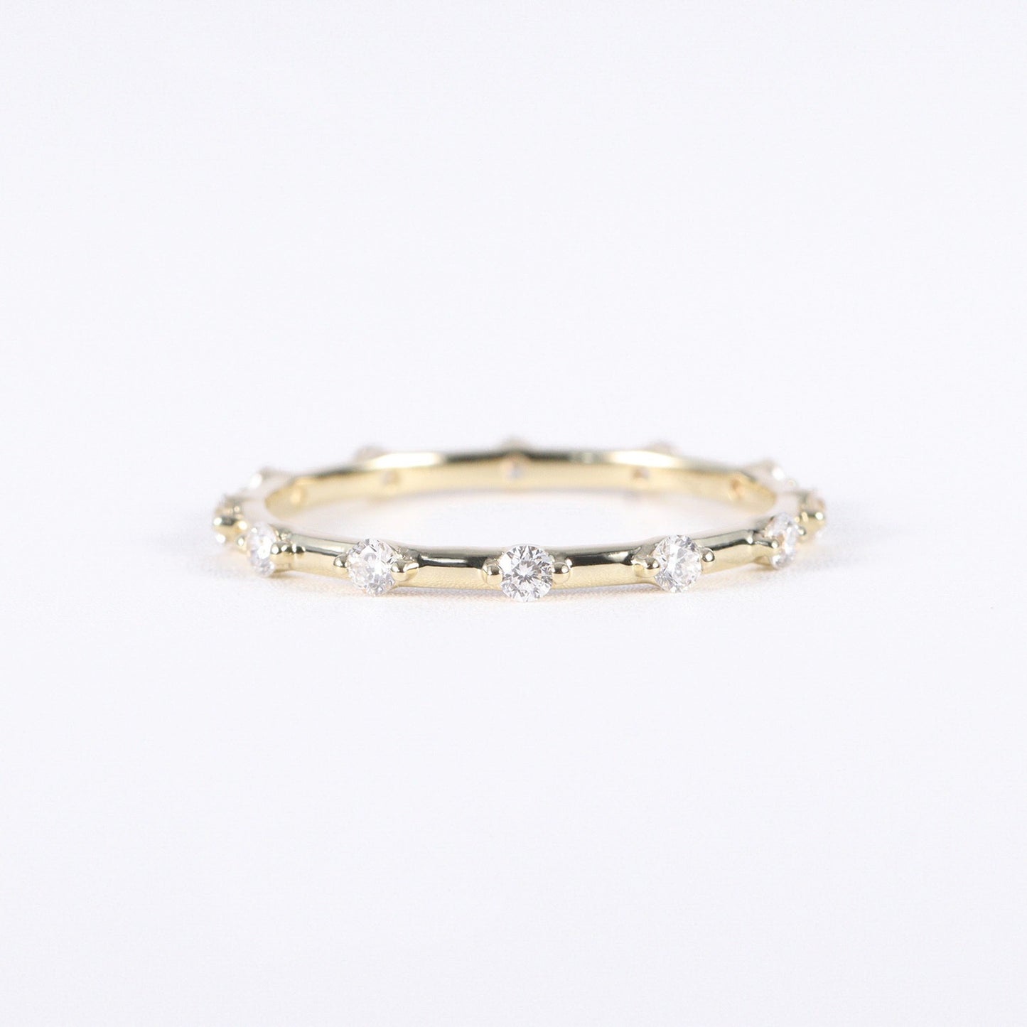 bubble diamond ring