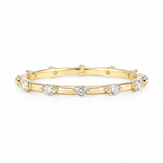 Bubble Diamond Ring