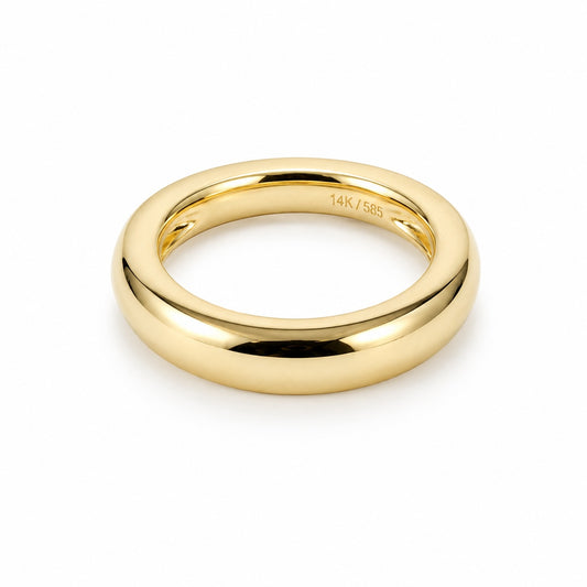 Domed Stack Ring