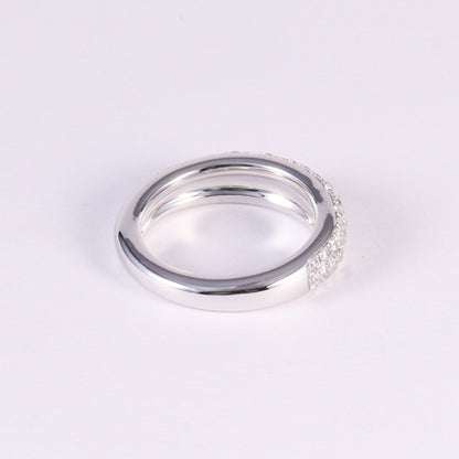 Diamond Pavé Dome Stack Ring in 9K Gold