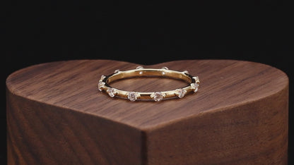 Bubble Diamond Ring